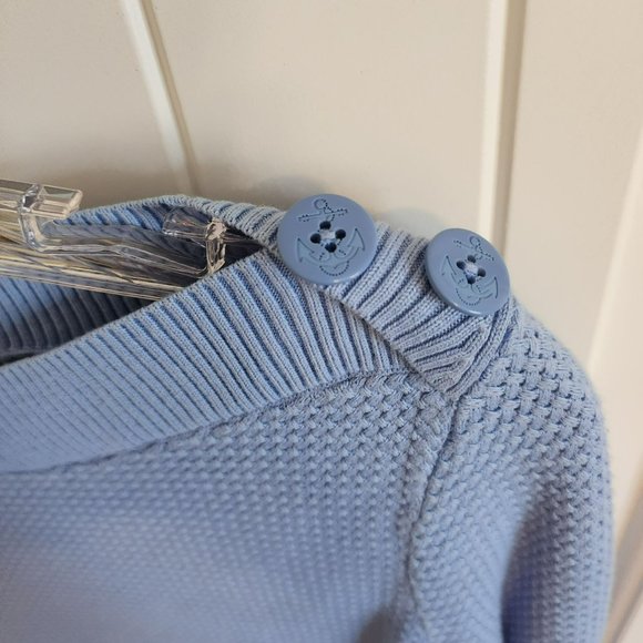Talbots Blue Sweater Size Medium - Picture 12 of 12